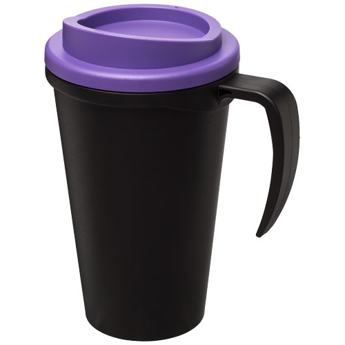 Mug isolant 350 ml promotionnel Americano® Noir et Violet